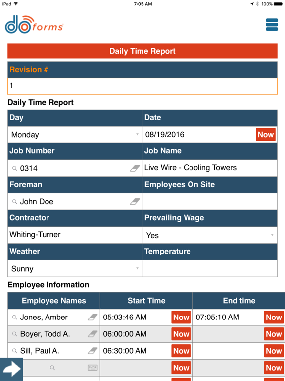 Screenshot #4 pour doForms Mobile Data Platform
