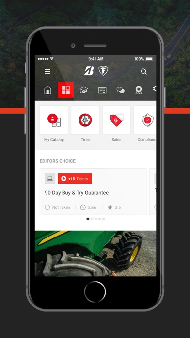 Bridgestone Education Network Screenshot