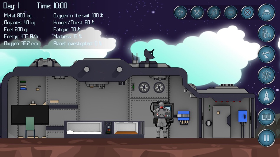 #6. Random Space: Survival (iOS) Podle: Alexander Tavintsev