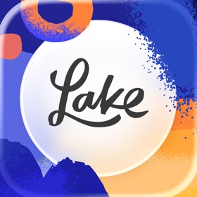 Lake: Coloring Book for Adults