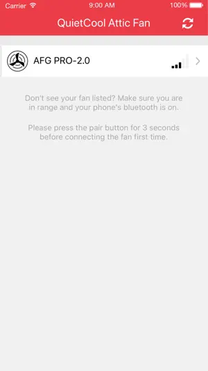 QuietCool Smart Control screenshot 1