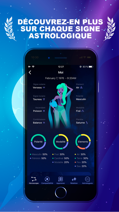 Screenshot #3 pour Nebula: Horoscope & Astrology