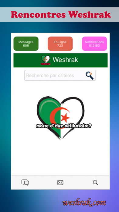 Screenshot #1 pour Weshrak - Réseau Algérien