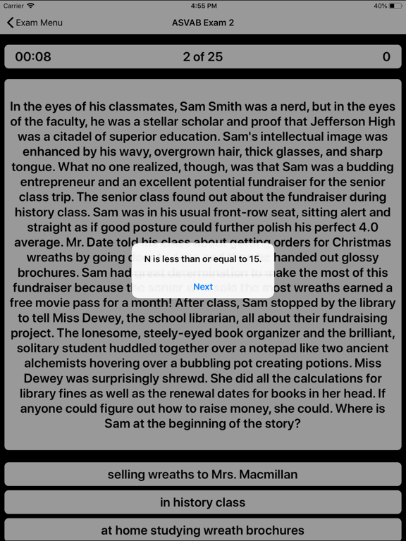 Screenshot #6 pour ASVAB Test Prep 2025-2026