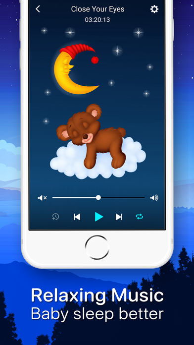 Lullaby Songs for Sleep iPhone screenshot