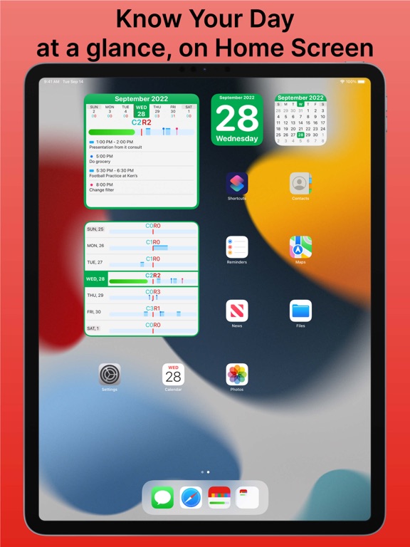 Screenshot #5 pour MyDayWidget - Calendar Widgets