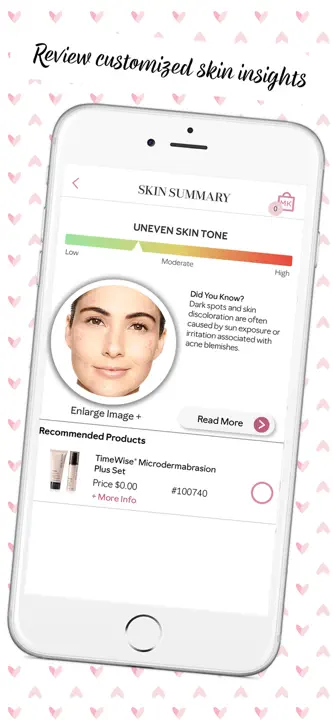 Mary Kay® Skin Analyzer: Screenshot 2 von 3