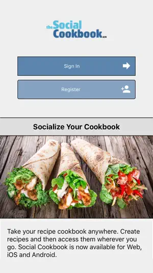 Social Cookbook: Share Recipes screenshot 1