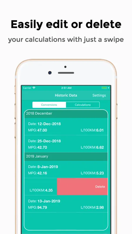 Fuel Calculator: MPG Converter screenshot 4 of 5
