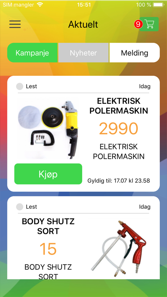 #2. BS ordre (iOS) 由: Entry AS