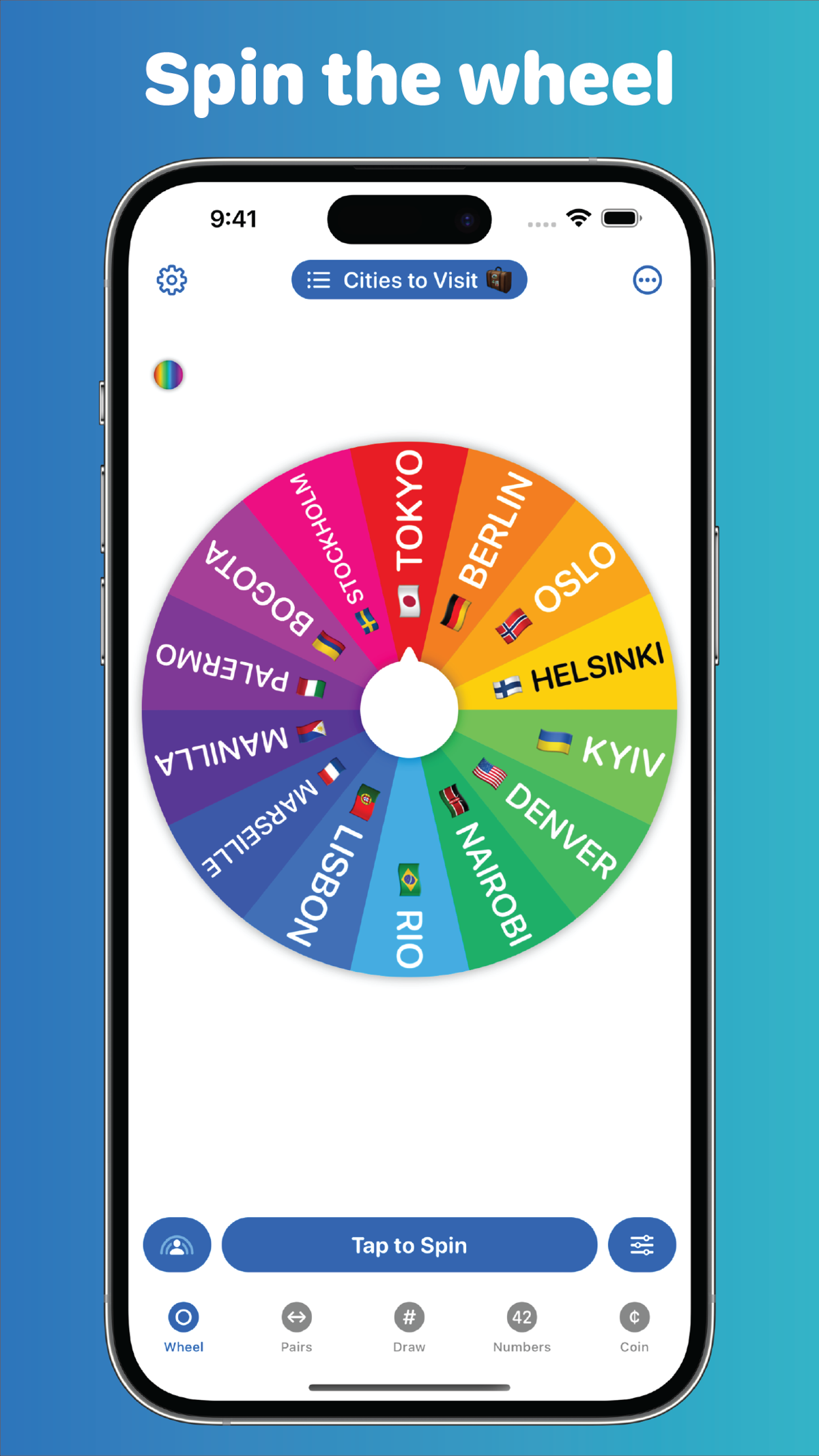 Spin the Wheel - Pick Me Данные о App Store в United States - FoxData