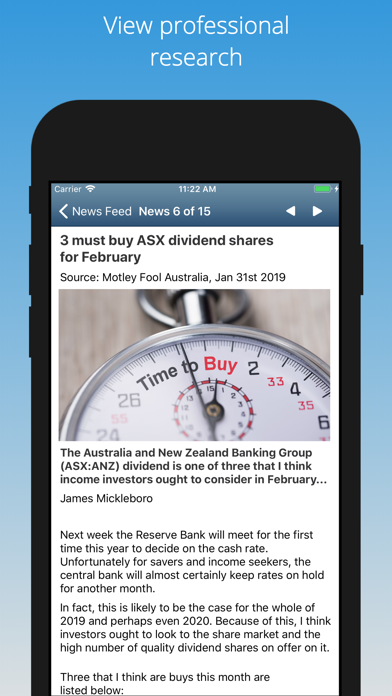 Screenshot #3 pour StockLight - ASX Stocks News