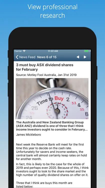 Screenshot 3 von 6 zu ASX | SMSF Tracker: Stocklight