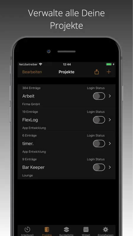 iboChron Arbeitszeiterfassung screenshot 8 of 9