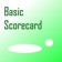 Basic Scorecard app icon - Sports app for iPhone