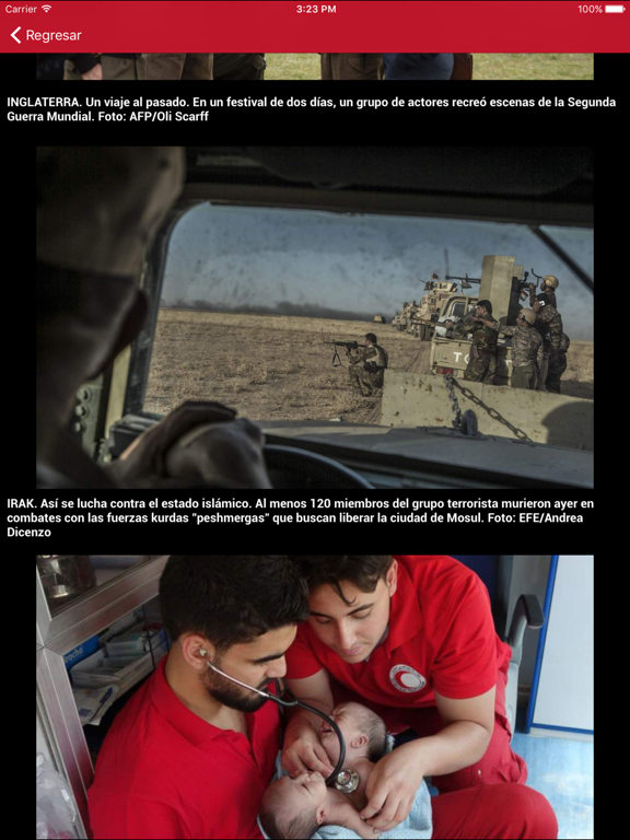 Diario La Prensa Honduras iPad screenshot 4 - News app