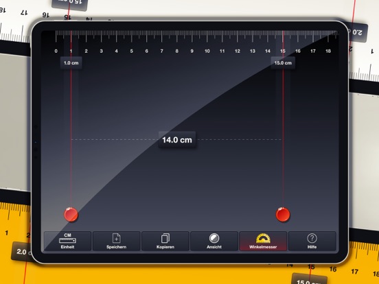 Screenshot #4 pour Règle et ruban à mesurer PRO
