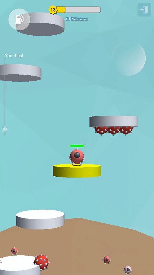 #2. Up & Down! (iOS) 由: Sandor Tasnadi