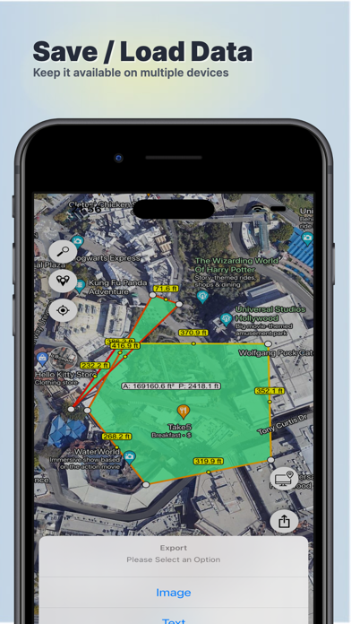 Screenshot #1 pour Arpentages GPS