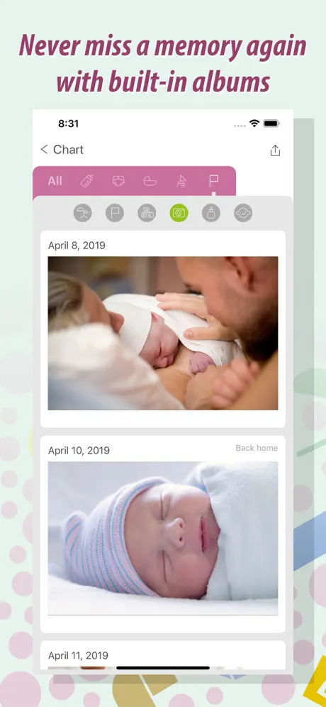 Baby Tracker - Newborn Log