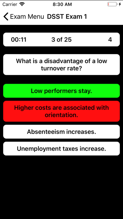 Screenshot #1 pour DSST Human Resource Management