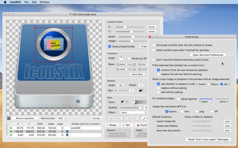 #5. iconStiX (macOS) 由: Trollin