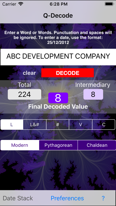 Q-Decode Screenshot