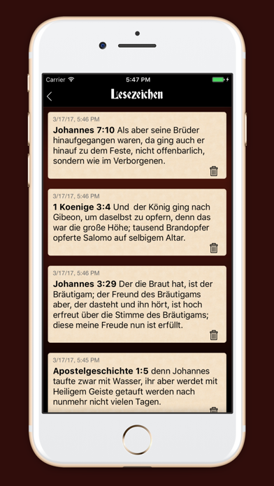 Elberfelder Bibel auf Deutsch Screenshot