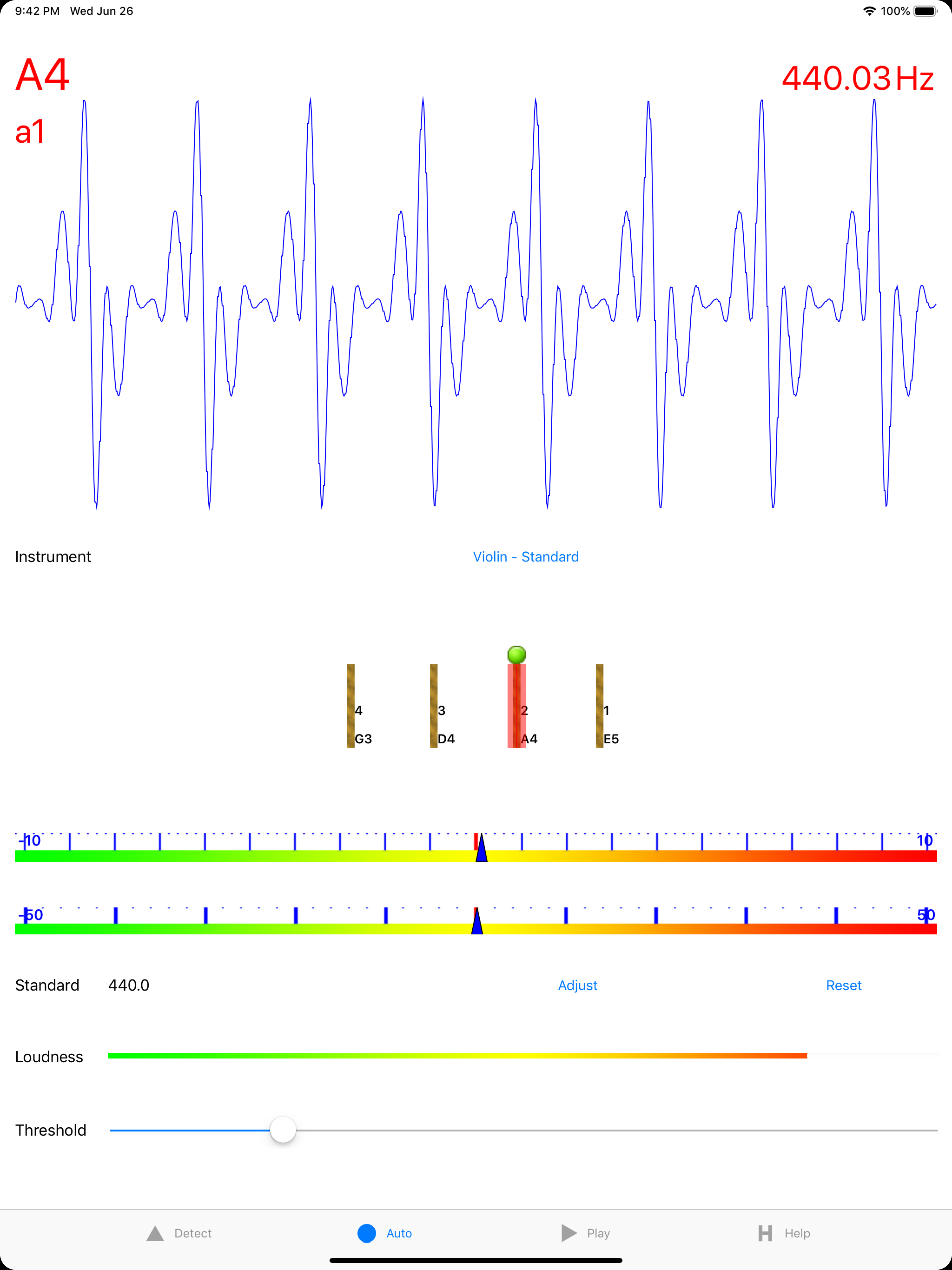 Violin Family Tuner screenshot 6