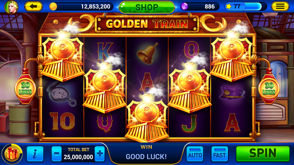 #4. Golden City Casino (iOS) 来自: Jungle Soft Co., Ltd.