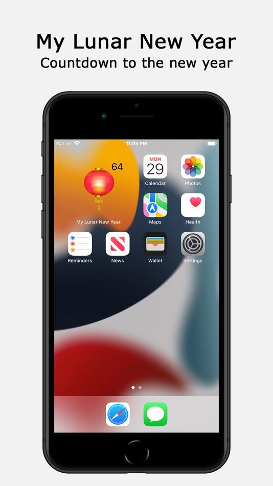 #2. My Lunar New Year - Countdown (macOS) بواسطة: Stefan Van Damme