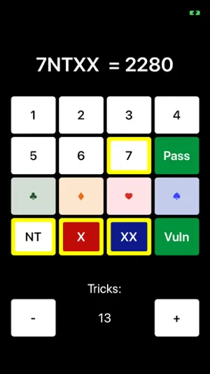 Bridge Scoring Helper screenshot 1