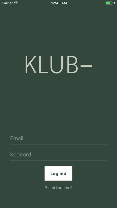 Klub screenshot