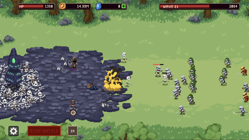 #3. Necromancer: Frost and Flame (iOS) By: APPWILL COMPANY LTD
