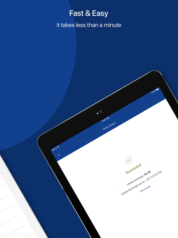 MobileRecharge: Top up mobiles iPad screenshot 4 - Utilities app