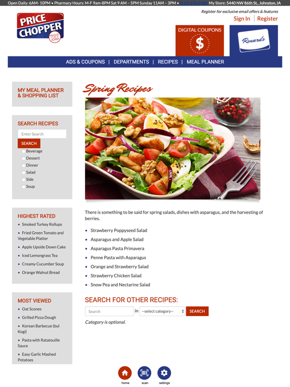 App screenshot