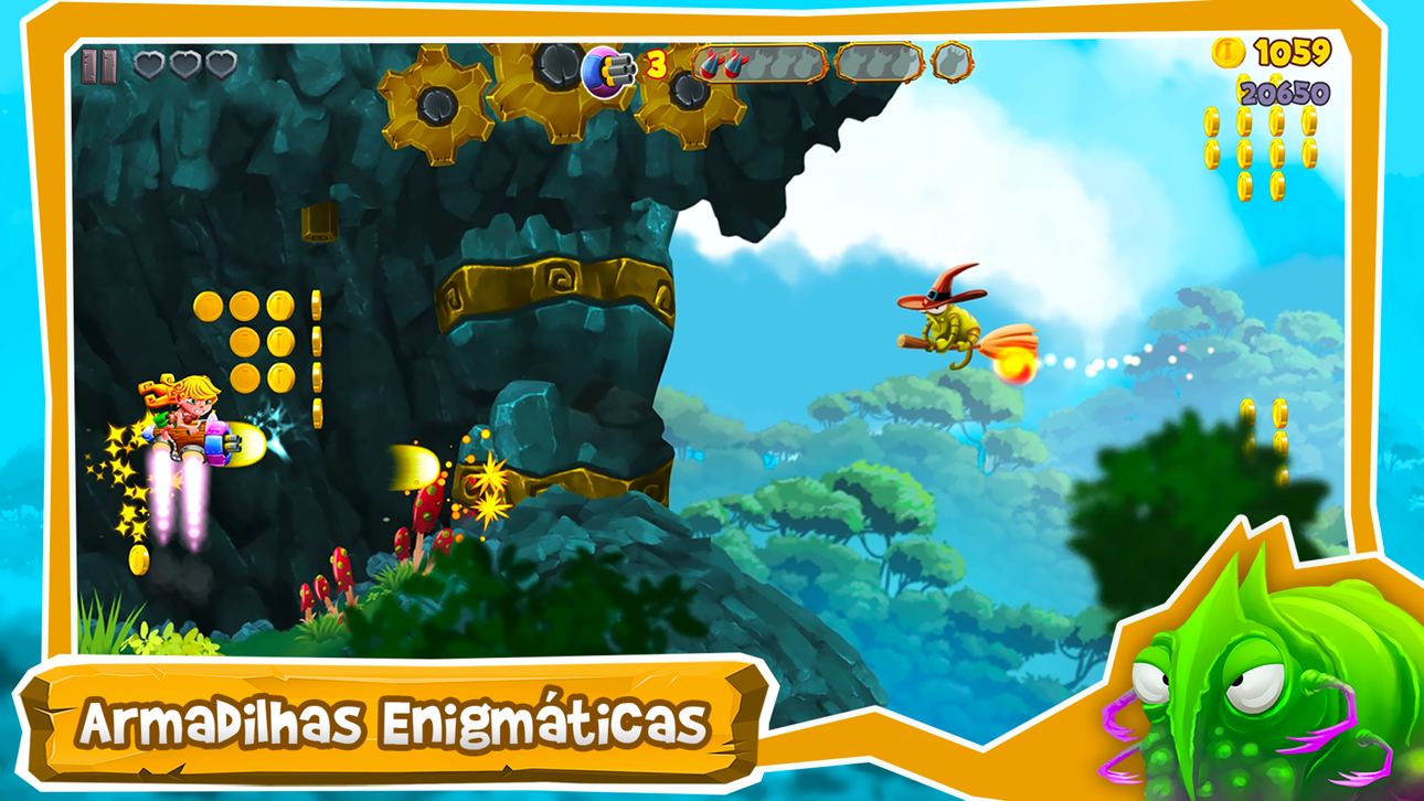 SkyLand Rush - Air Raid Attack iOS Mod IPA screenshot 3 - iOS game interface