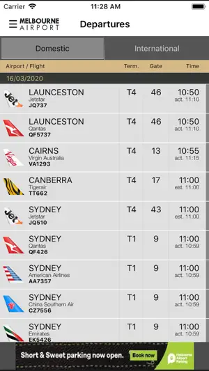 Melbourne Airport screenshot 1