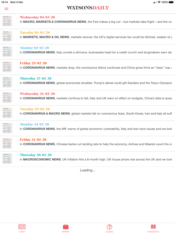 Screenshot #5 pour Watson's Daily