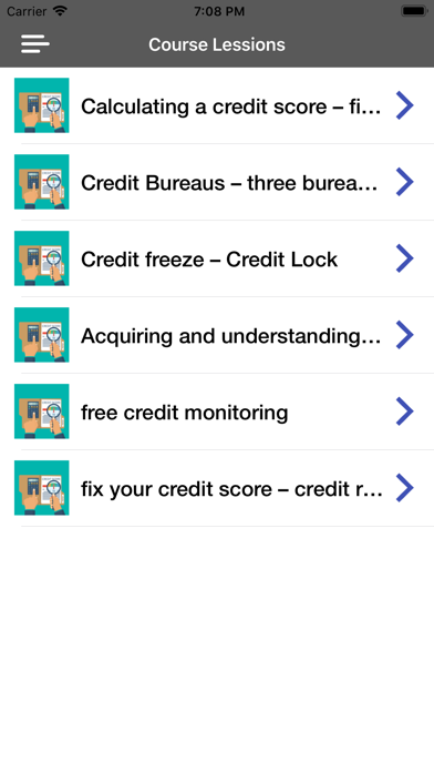 Credit Score & Repair Guide iPhone screenshot