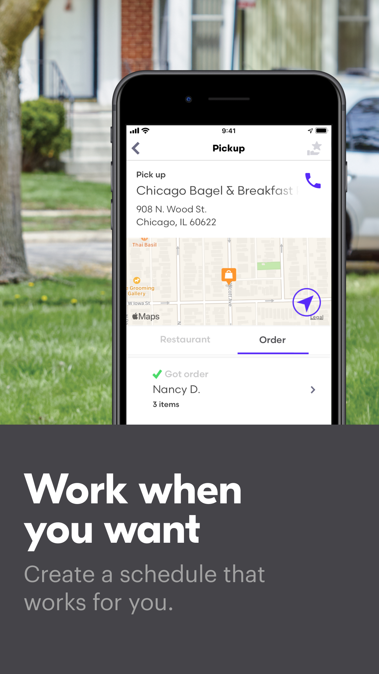 Grubhub for Drivers screenshot 2