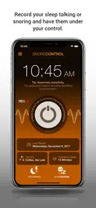 Snore Control Pro screenshot #1 for iPhone