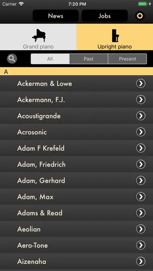 Online Piano Atlas screenshot 1
