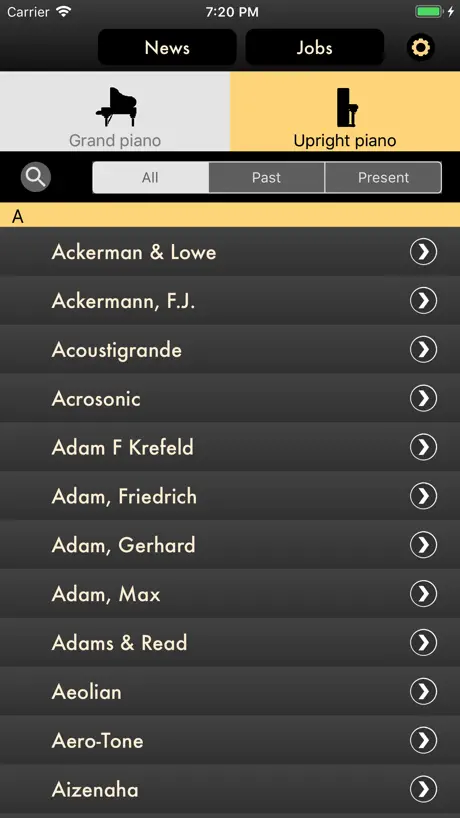 Online Piano Atlas