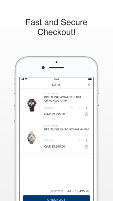 Blue Salon - الصالون الازرق iPhone screenshot 5 - Shopping app