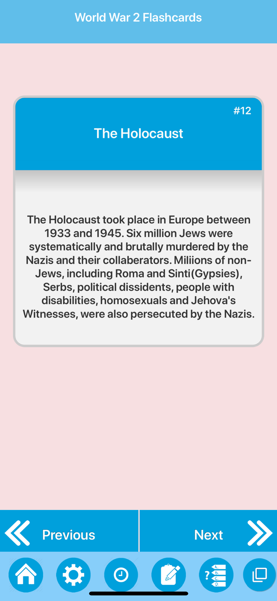World War II History Quiz