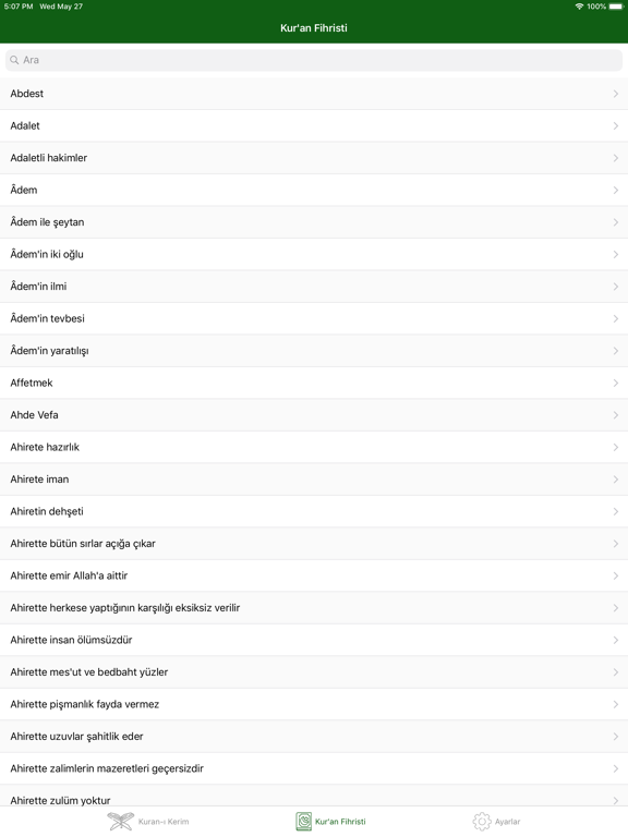 Kuran-ı Kerim - Sesli Sureler iPad screenshot 4 - Reference app
