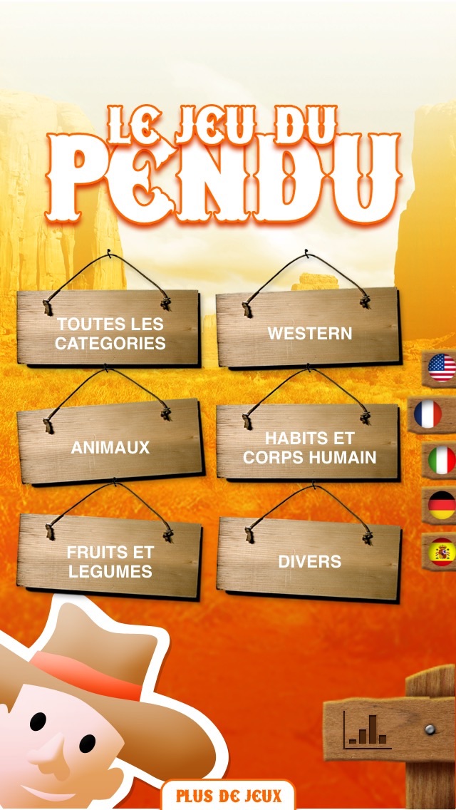 Screenshot #2 pour Jeu du pendu pour les enfants