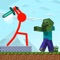 Stickman Battle in Craft World