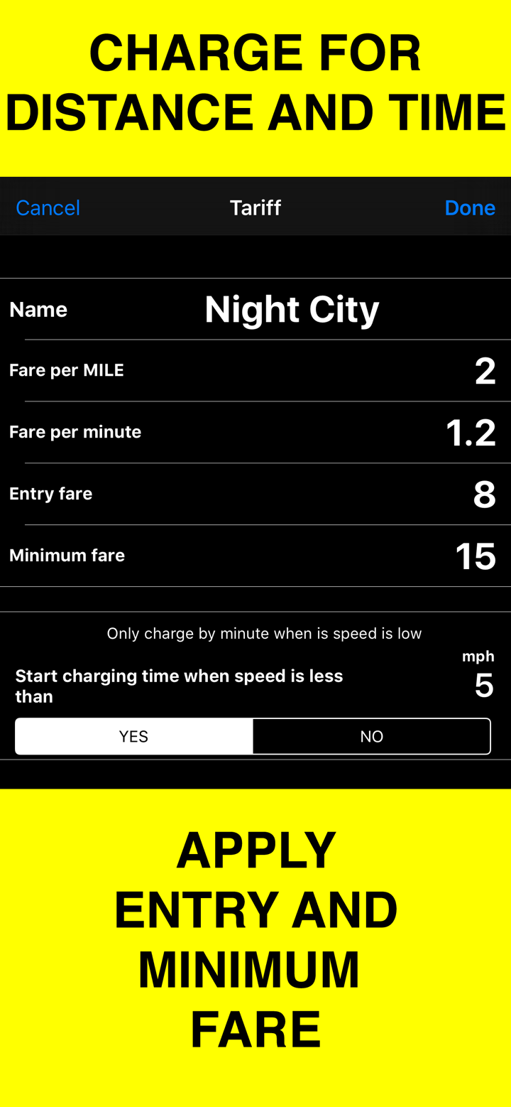Taximeter. GPS taxi cab meter. screenshot 5